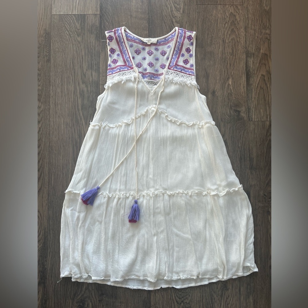 Cream Colored Entro Dress